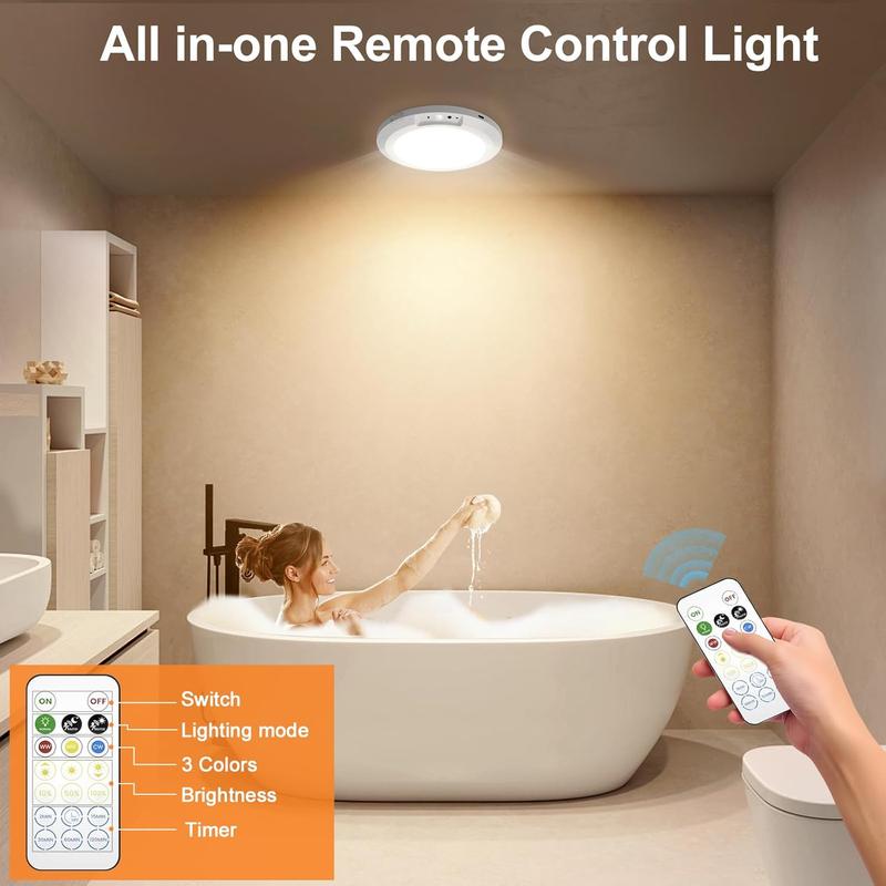Stick-on Rechargeable Motion Sensor Ceiling Light